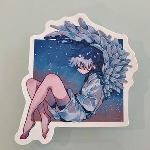 5/$10 Waterproof Vinyl Sticker- Angel Boy Child of Light
